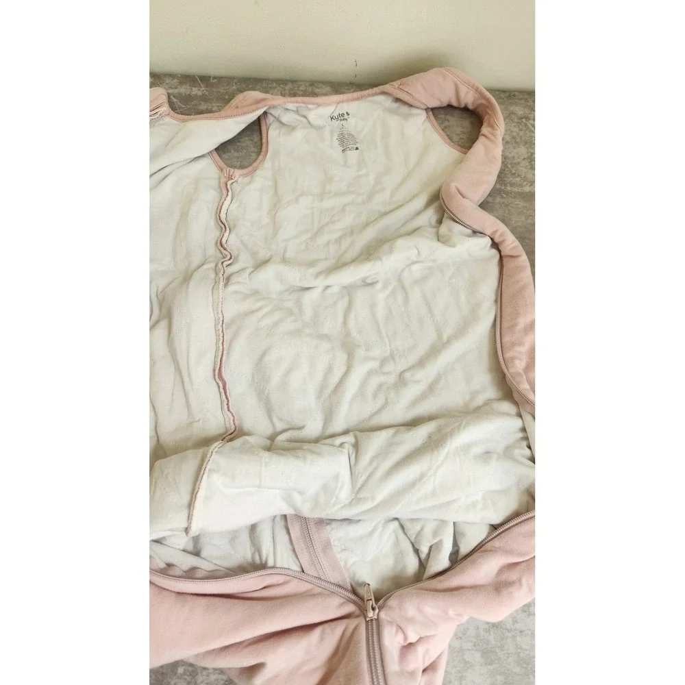 Kyte Baby Girl Bamboo Sleep Sack Bag 1.0 TOG Large Blush Pink Nursery Breathable